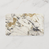 Marble Social Media Manager Content Manager Visitenkarte (Rückseite)