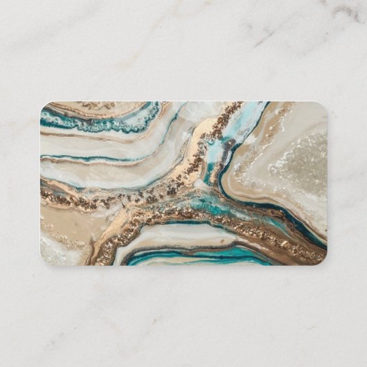 Marble Social Media Manager Content Manager Visitenkarte (Rückseite)