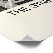 Marble Staircase Poster Vienna Architecture (Ecke)