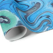 Marble Stone Bright Colors Geschenkpapier (Rolleneckpunkt)