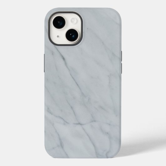 Marble Stone Case-Mate Tough Apple iPhone 14 Fall Hülle (Rückseite)