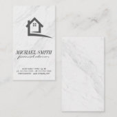 Marble Stone | Finanzberater Visitenkarte (Vorne/Hinten)
