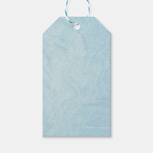 Marble Stone Gift Tag Geschenkanhänger (Vorderseite)