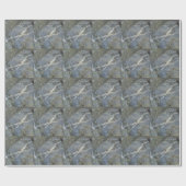 Marble Stone Gray Geschenkpapier (Flach)
