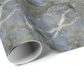 Marble Stone Gray Geschenkpapier (Rolleneckpunkt)