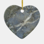 Marble Stone Gray Keramik Ornament (Vorne)