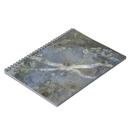 Marble Stone Gray Notizblock (Linke Seite)