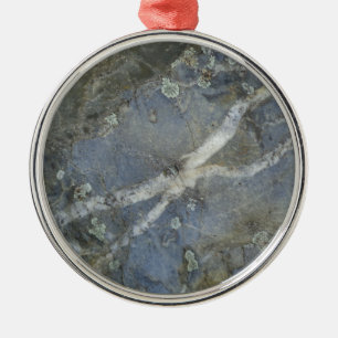 Marble Stone Gray Ornament Aus Metall