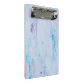 Marble Stone Mini Clipboard Klemmbrett (Schrägansicht)