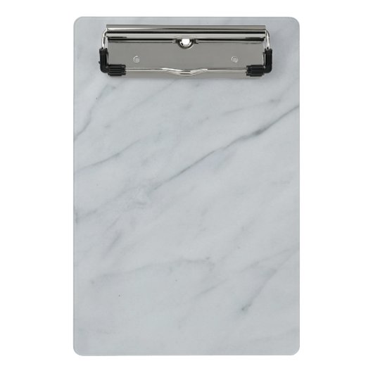 Marble Stone Mini Clipboard Klemmbrett (Vorderseite)