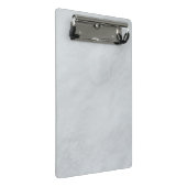 Marble Stone Mini Clipboard Klemmbrett (Schrägansicht)