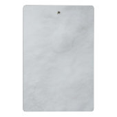 Marble Stone Mini Clipboard Klemmbrett (Rückseite)