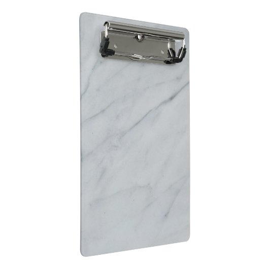 Marble Stone Mini Clipboard Mini Klemmbrett (Schrägansicht)