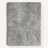 Marble Stone Muster Spiral Notebook Notizblock (Vorderseite)