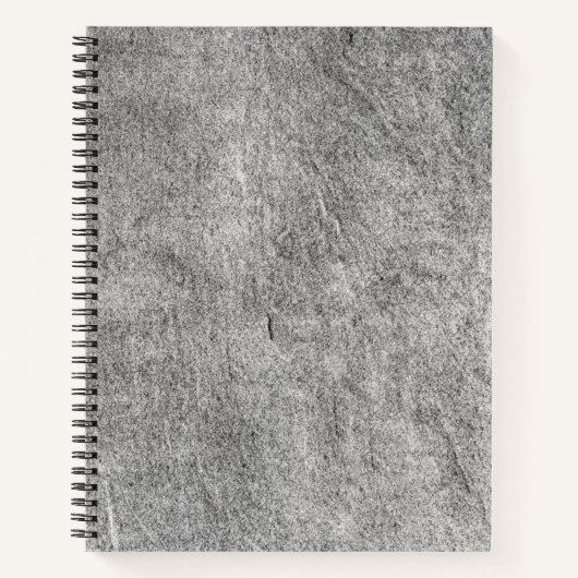 Marble Stone Muster Spiral Notebook Notizblock (Vorderseite)