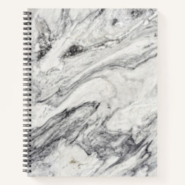 Marble Stone Muster Spiral Notebook Notizblock
