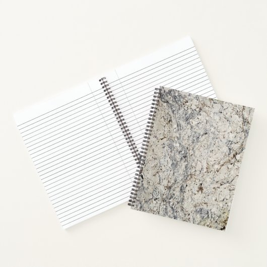 Marble Stone Muster Spiral Notebook Notizblock (Innenseite)