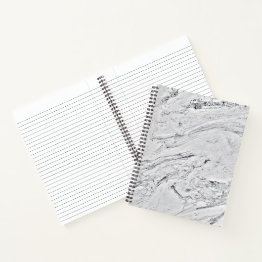 Marble Stone Muster Spiral Notebook Notizblock (Innenseite)