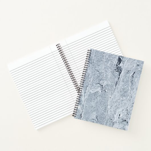 Marble Stone Muster Spiral Notebook Notizblock (Innenseite)