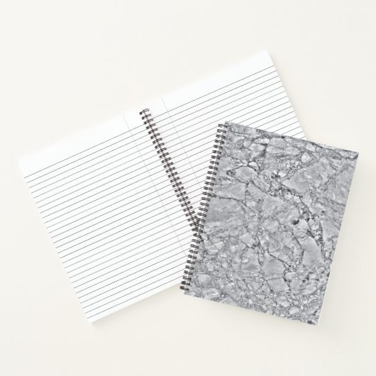 Marble Stone Muster Spiral Notebook Notizblock (Innenseite)