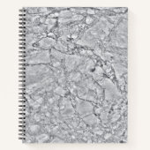 Marble Stone Muster Spiral Notebook Notizblock (Vorderseite)