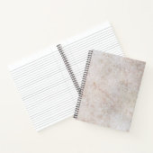 Marble Stone Muster Spiral Notebook Notizblock (Innenseite)