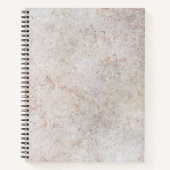 Marble Stone Muster Spiral Notebook Notizblock (Vorderseite)