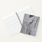 Marble Stone Muster Spiral Notebook Notizblock (Innenseite)