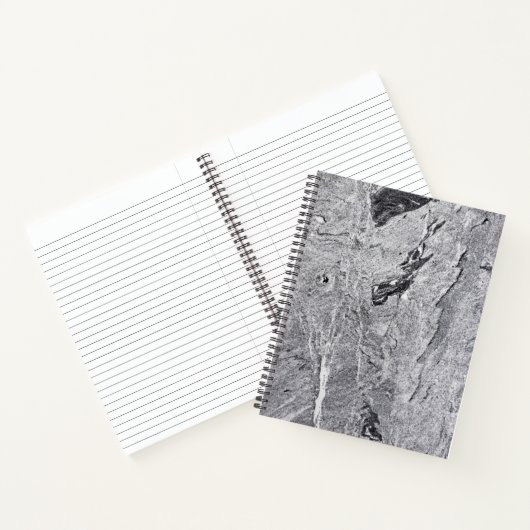 Marble Stone Muster Spiral Notebook Notizblock (Innenseite)