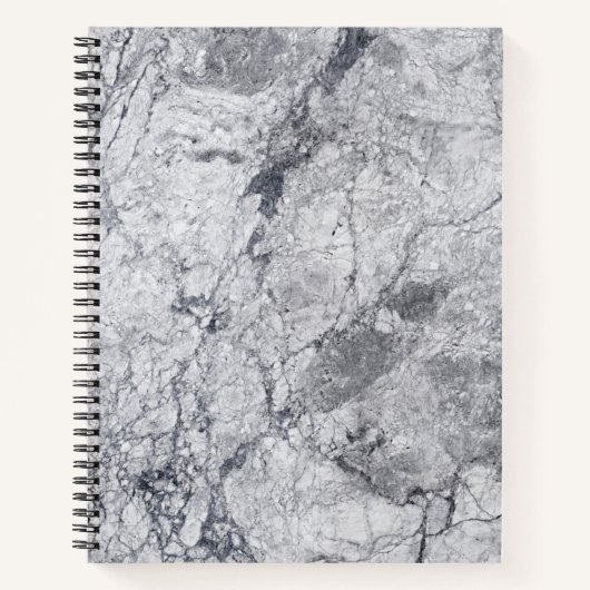 Marble Stone Muster Spiral Notebook Notizblock (Vorderseite)