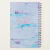 Marble Stone Spiral Notebook Notizblock (Rückseite)