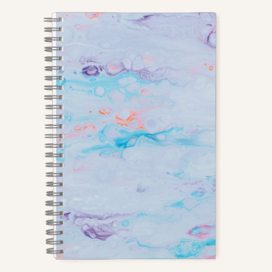Marble Stone Spiral Notebook Notizblock (Vorderseite)