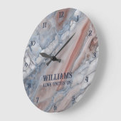 Marble Stone Uhren Personalisiert (Winkel)