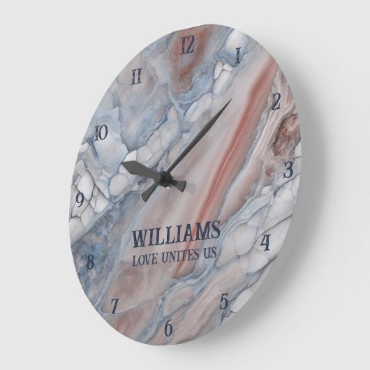 Marble Stone Uhren Personalisiert (Winkel)