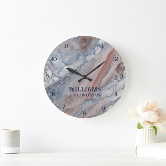 Marble Stone Uhren Personalisiert (Zuhause)