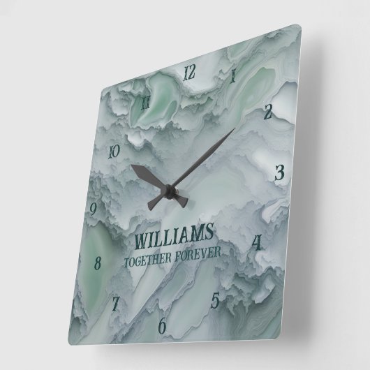 Marble Stone Uhren Personalisiert (Winkel)