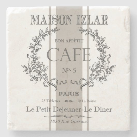 Marble Stone Untersetzer (Vorderseite)