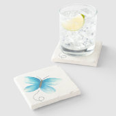 Marble Stone Untersetzer (Seitenansicht)