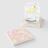 Marble Stone Untersetzer (Seitenansicht)