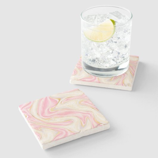 Marble Stone Untersetzer (Seitenansicht)