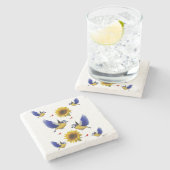 Marble Stone Untersetzer Bird (Seitenansicht)