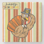 Marble Stone Untersetzer Erntedank (Vorderseite)