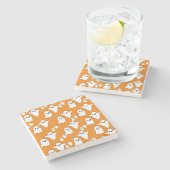 Marble Stone Untersetzer Halloween (Seitenansicht)