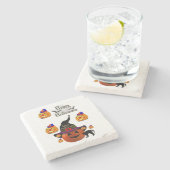 Marble Stone Untersetzer Halloween (Seitenansicht)