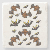 Marble Stone Untersetzer Halloween (Vorderseite)