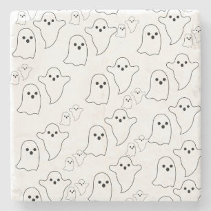 Marble Stone Untersetzer Halloween