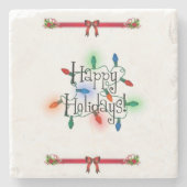 Marble Stone Untersetzer Weihnachten (Vorderseite)