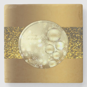 Marble Stone Untersetzer Weihnachten