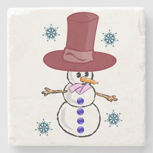 Marble Stone Untersetzer Weihnachten (Vorderseite)