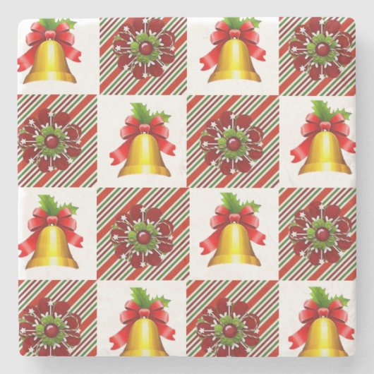 Marble Stone Untersetzer Weihnachten (Vorderseite)